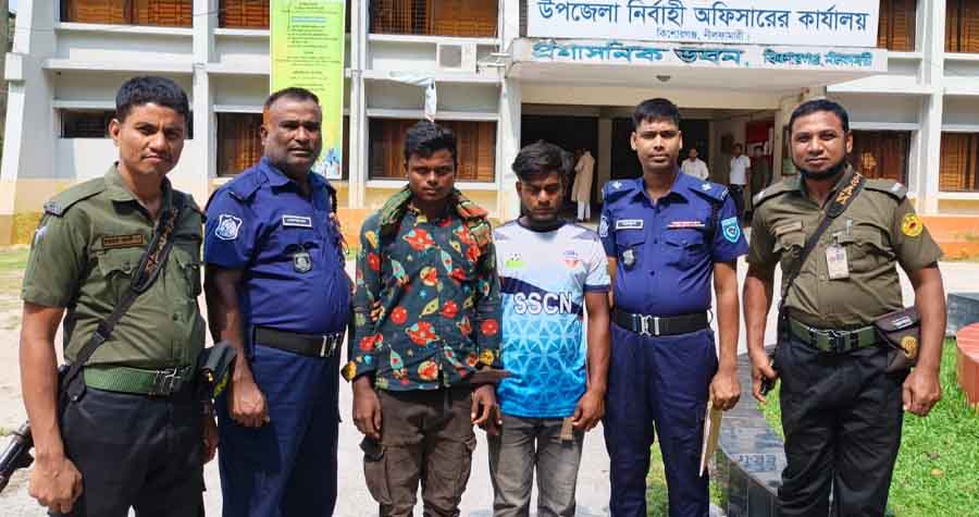 কিশোরগঞ্জে বালু লুটের অপরাধে ২ ব্যক্তির দণ্ড, মাহেন্দ্র ট্রলি জব্দ