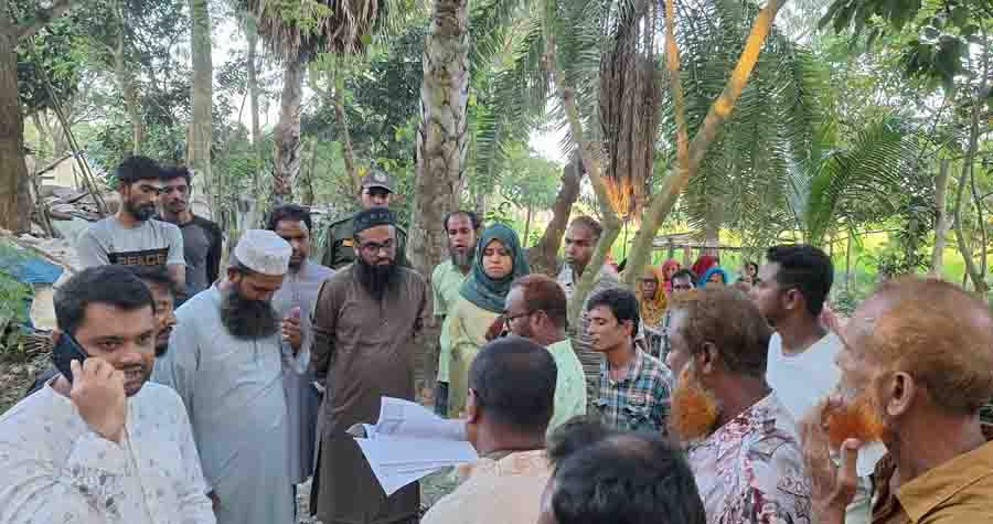 আদমদীঘিতে ২৮ বছরের পথ বন্ধের অবসান, স্বস্তিতে ৪০ পরিবার